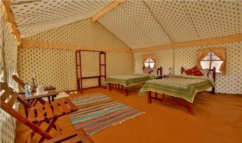 Affordable Deluxe Tents Near Kumbh Mela Grounds